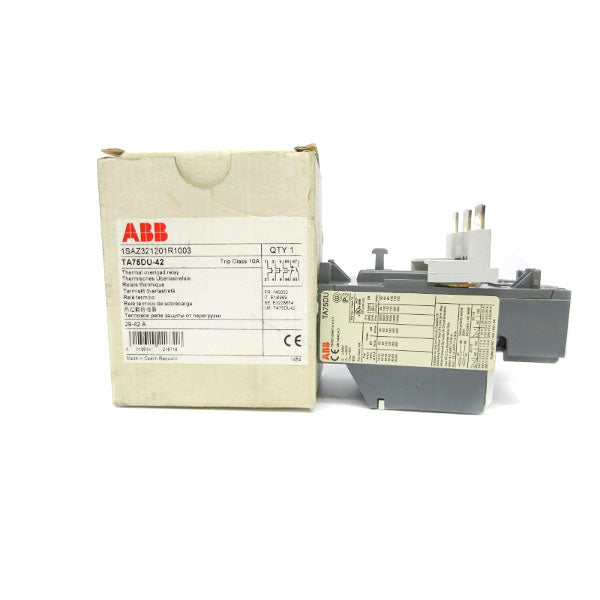 ABB TA75DU-42 1SAZ321201R1003 690V 29-42A NSMP