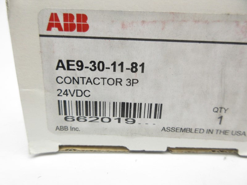 ABB AE9-30-11-81 24VDC NSMP
