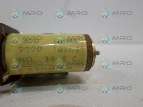 C.P. CLARE 36EC RELAY 500OHMS  NSNP