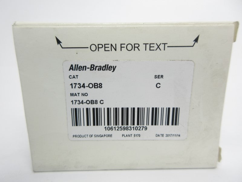 ALLEN BRADLEY 1734-OB8 SER. C 24VDC NSMP