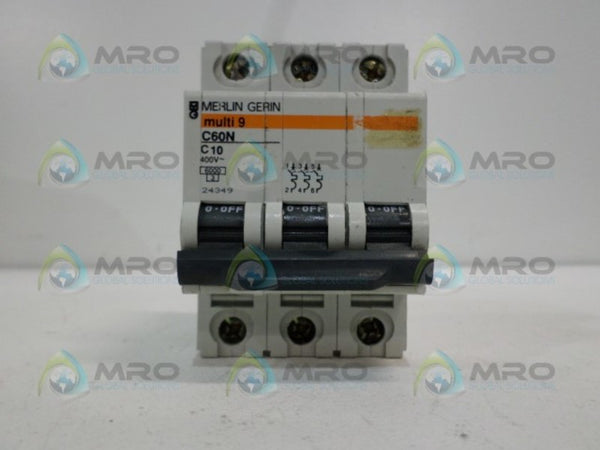 MERLIN GERIN 24349 CIRCUIT BREAKER 10A  UNMP