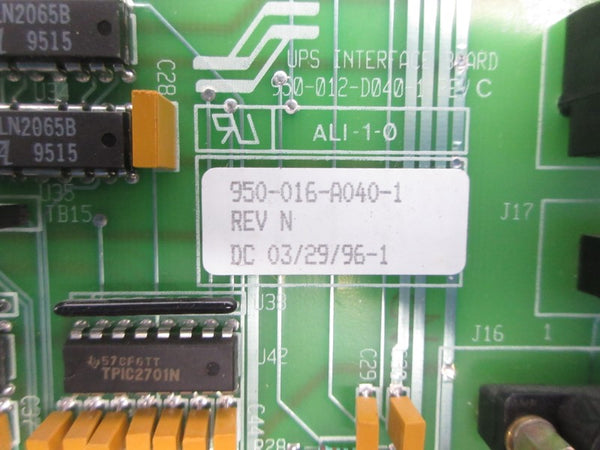 950-016-A040-1 REV. N UNMP