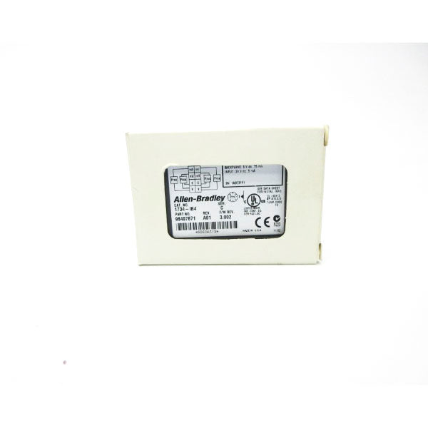 ALLEN BRADLEY 1734-IB4 SER. C F/W 3.002 24VDC NSMP