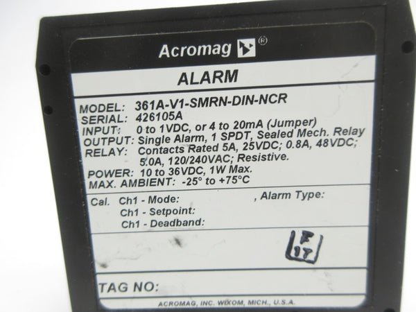ACROMAG 361A-V1-SMRN-DIN-NCR 120/240VAC 5.0A NSNP