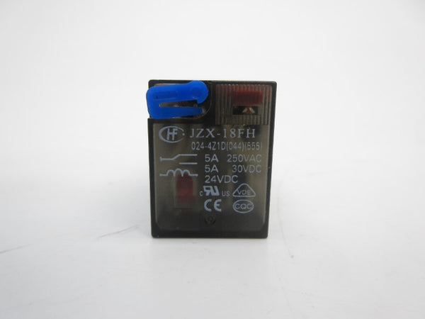 RELAY JZX-18FH 24VDC 5A UNMP