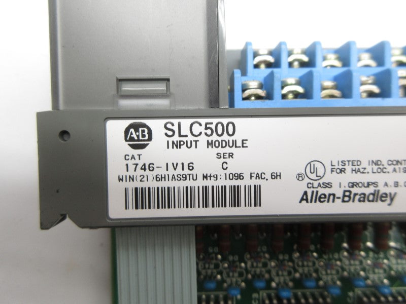 ALLEN BRADLEY 1746-IV16 SER. C 10-30VDC (NO DOOR) NSNP