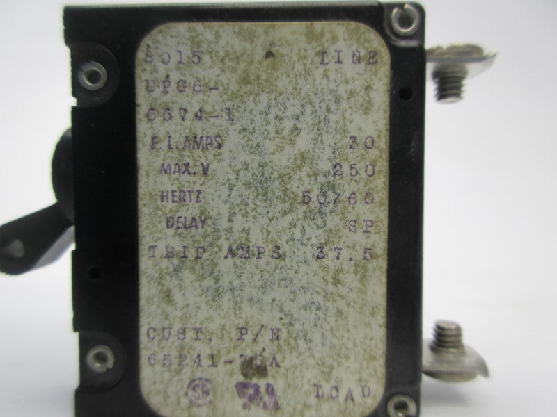 AIRPAX 65241-75A 250V 30A NSNP