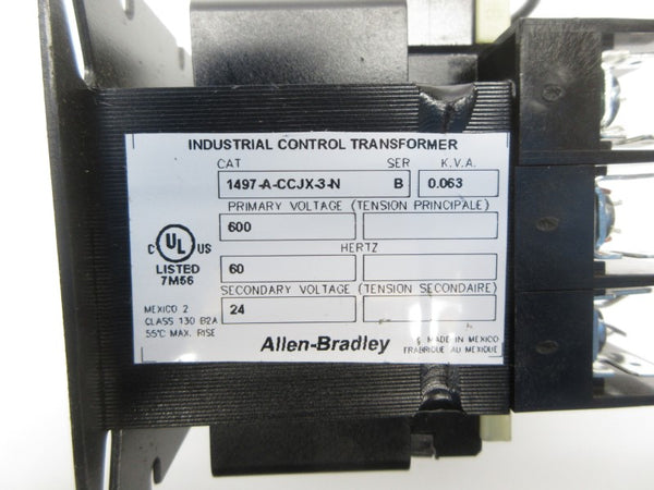 ALLEN BRADLEY 1497-A-CCJX-3-N SER. B 600V NSNP