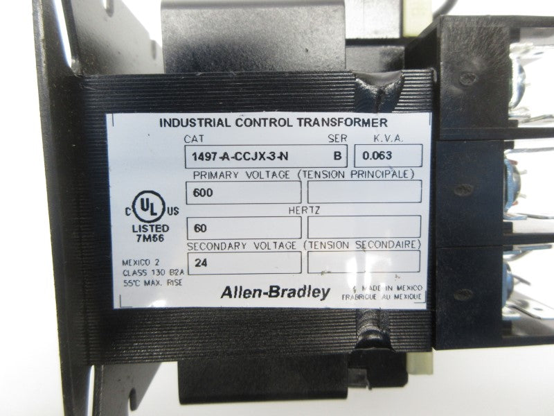 ALLEN BRADLEY 1497-A-CCJX-3-N SER. B 600V NSNP