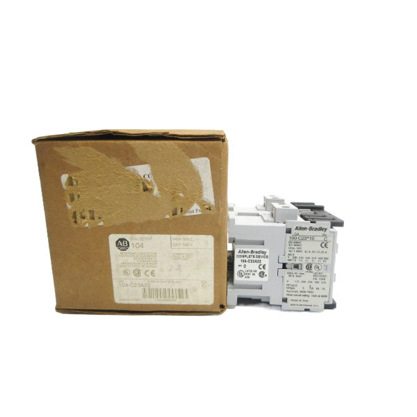 ALLEN BRADLEY 104-C23A22 SER. C 220/240V (BR/WH) NSMP