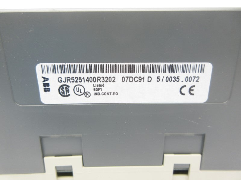 ABB GJR5251400R3202 07DC91D NSNP