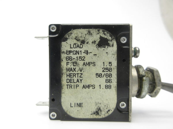 AIRPAX UPGN1-1-66-152 250V 1.5A UNMP