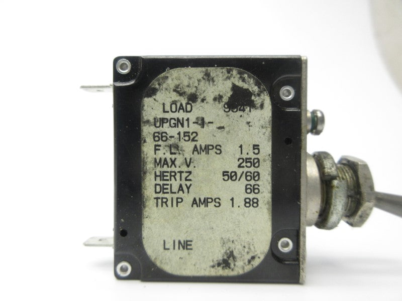 AIRPAX UPGN1-1-66-152 250V 1.5A UNMP