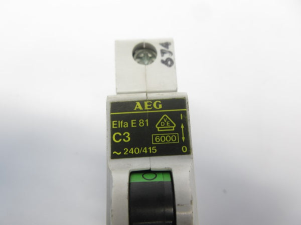 AEG ELFAE81-C3 240/415V 3A NSNP