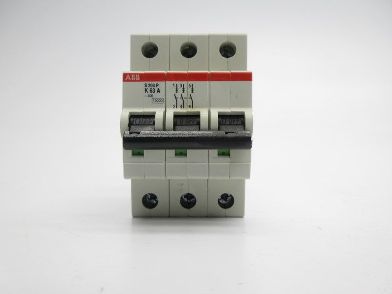ABB S203P-K63A 400V 63A NSMP