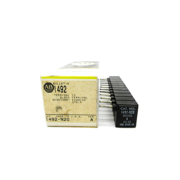 ALLEN BRADLEY 1492-N20 SER. A (BK/YL) NSMP