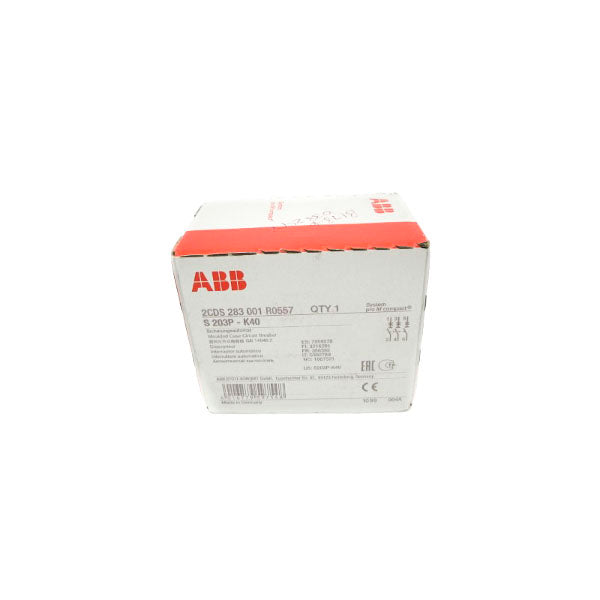 ABB S203P-K40 2CDS283001R0557 40A NSFS