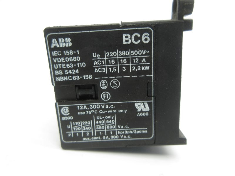 ABB BC6 17/23VDC 12A NSNP