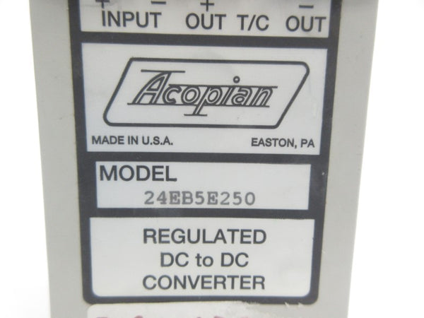 ACOPIAN 24EB5E250 NSNP