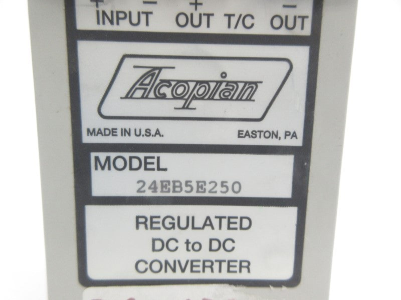 ACOPIAN 24EB5E250 NSNP