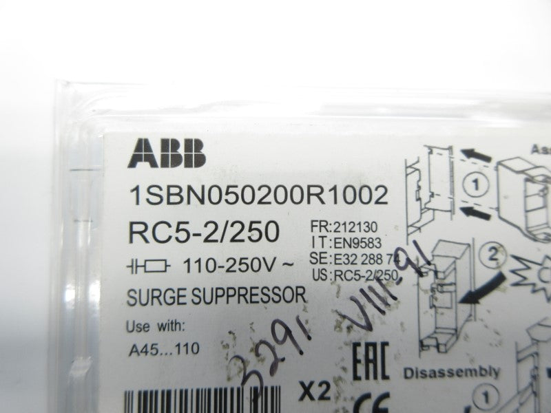 ABB 1SBN050200R1002 RC5-2/250 110-250V NSMP