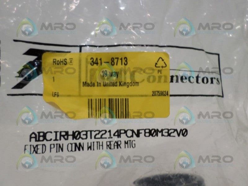 AB CONNECTORS ABCIRH03T2214PCNF80M32V0 NSMP