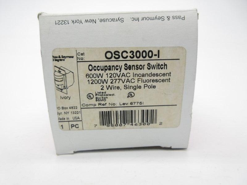PASS & SEYMOUR OSC3000-I 120/277VAC NSMP
