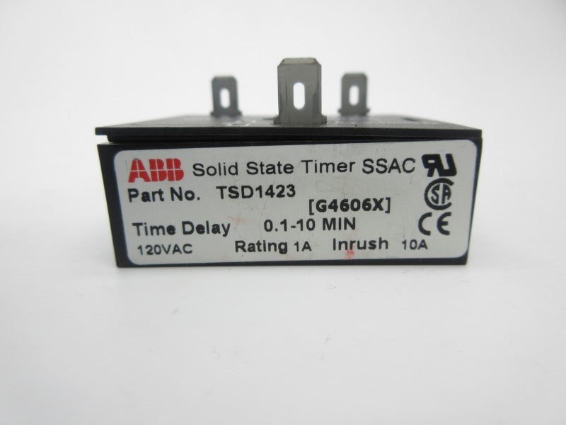 ABB TSD1423 120VAC 1A 0.1-10M UNMP