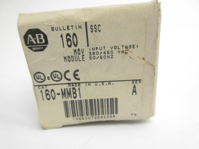 ALLEN BRADLEY 160-MMB1 SER. A 380/460VAC (GY/BL) NSMP