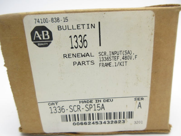 ALLEN BRADLEY 1336-SCR-SP15A SER. A 480V NSFS