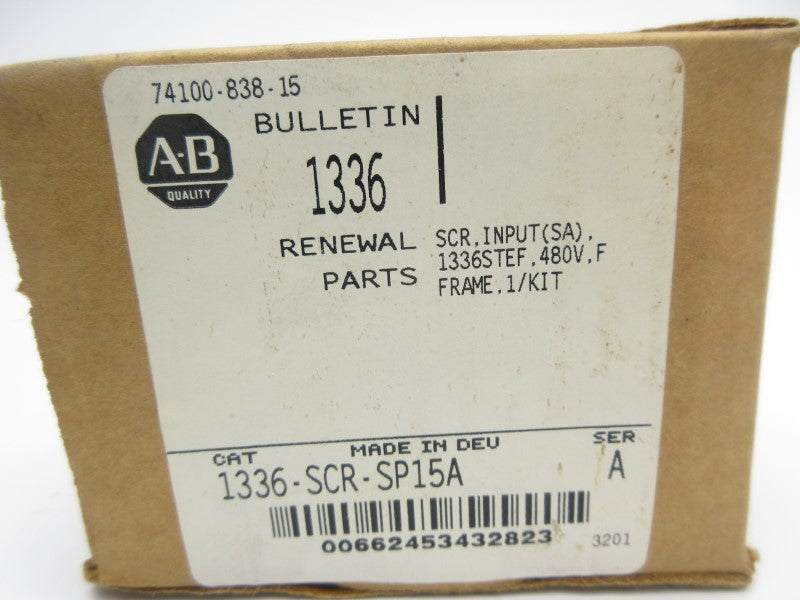 ALLEN BRADLEY 1336-SCR-SP15A SER. A 480V NSFS