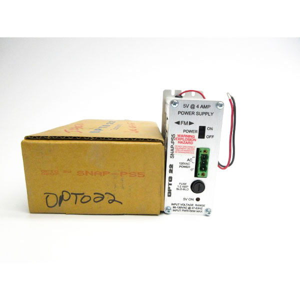 OPTO 22 SNAP-PS5 120VAC 1.0A NSMP
