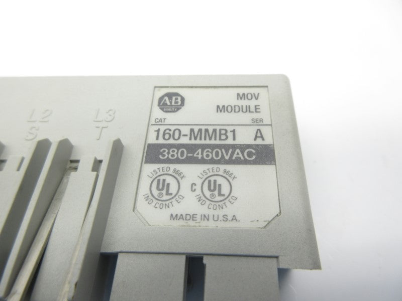 ALLEN BRADLEY 160-MMB1 SER. A 380-460VAC UNMP