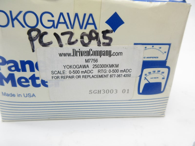 YOKOGAWA 250300KMKM 0-500MADC NSMP