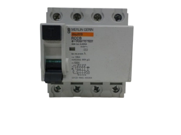 MERLIN GERIN 23123 RMG400304 CIRCUIT BREAKER 40A  NSNP