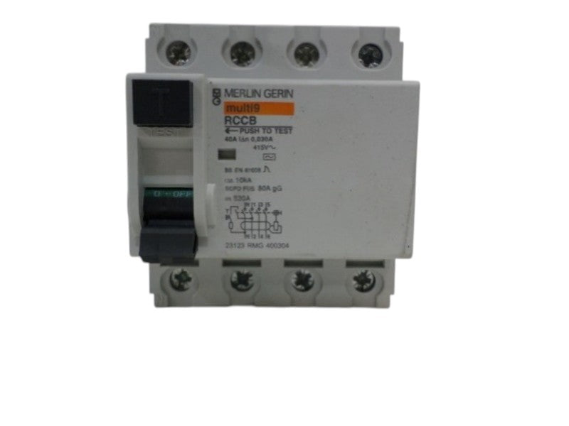 MERLIN GERIN 23123 RMG400304 CIRCUIT BREAKER 40A  NSNP