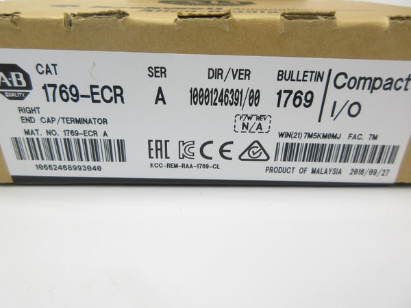 ALLEN BRADLEY 1769-ECR SER. T 24VDC NSMP