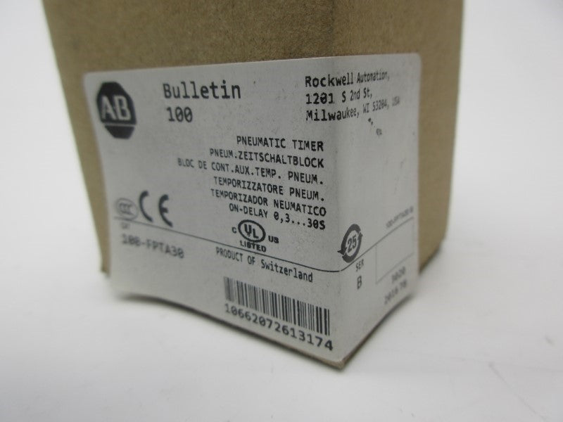 ALLEN BRADLEY 100-FPTA30 SER. B 0.3-30S (BR/WH) NSMP