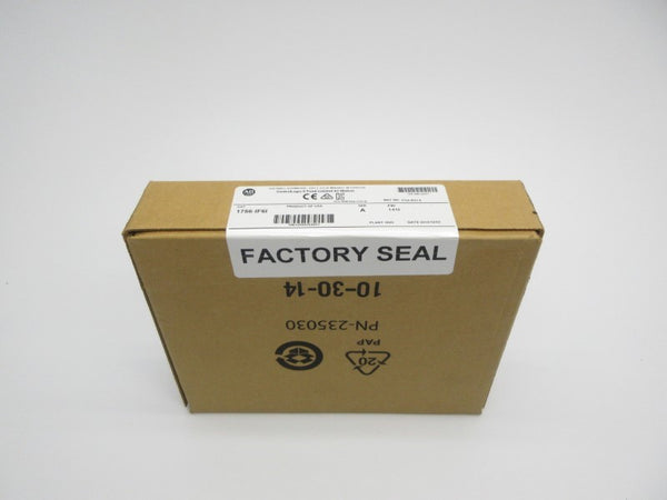 ALLEN BRADLEY 1756-IF6I SER. A F/W 1.012 DATE: 2014 NSFS