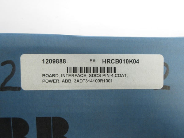 ABB SDCS-PIN-4 3ADT314100R1001 NSMP