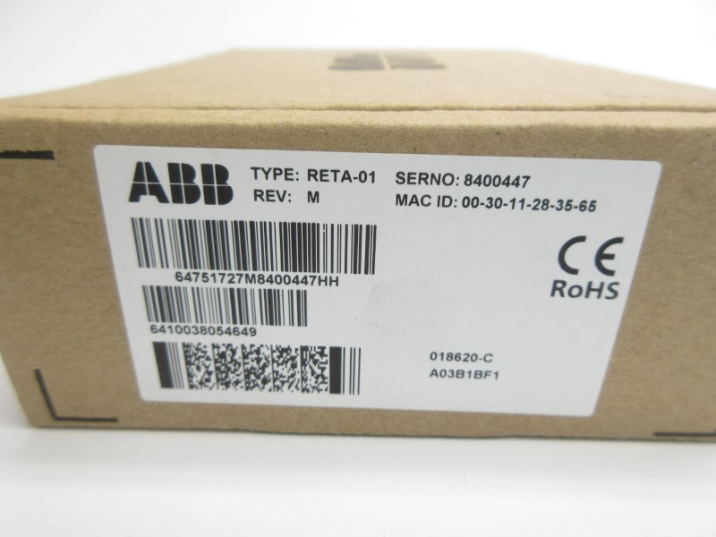 ABB RETA-01 34751727 REV. M NSMP