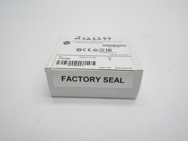 ALLEN BRADLEY 1734-IB8S SER. B DATE: 2016 NSFS