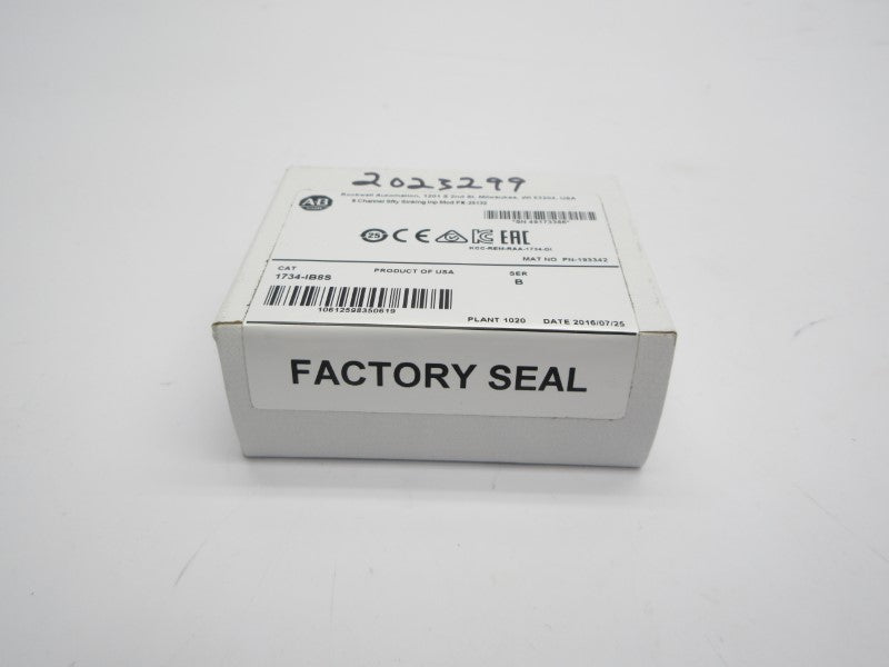 ALLEN BRADLEY 1734-IB8S SER. B DATE: 2016 NSFS