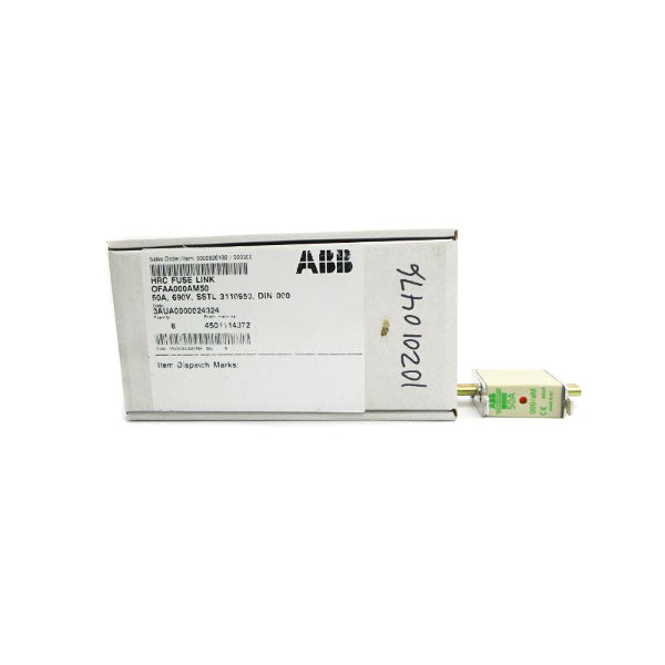 ABB OFAA000AM50 3AUA0000024324 690V 50A (PKG OF 6) NSMP