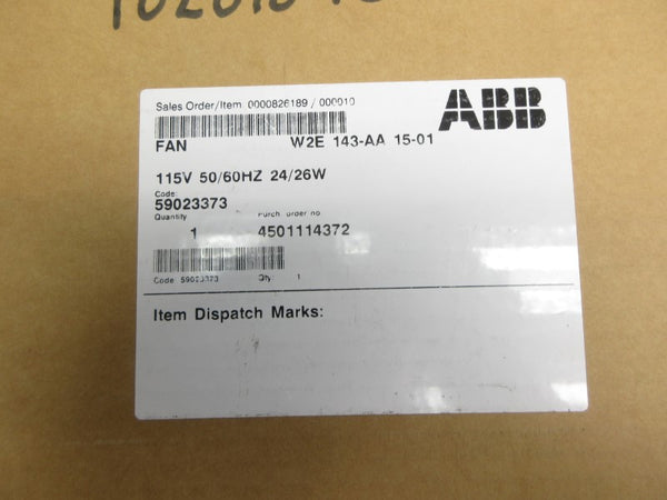 ABB W2E143-AA15-01 59023373 115V NSMP