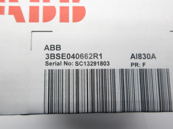 ABB AI830A 3BSE040662R1 NSFS