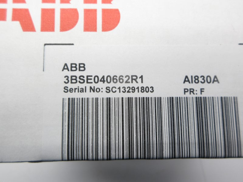ABB AI830A 3BSE040662R1 NSFS