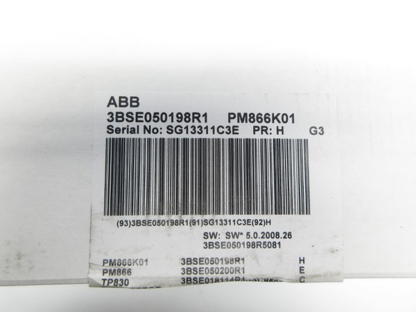 ABB PM866K01 3BSE050198R1 NSFS