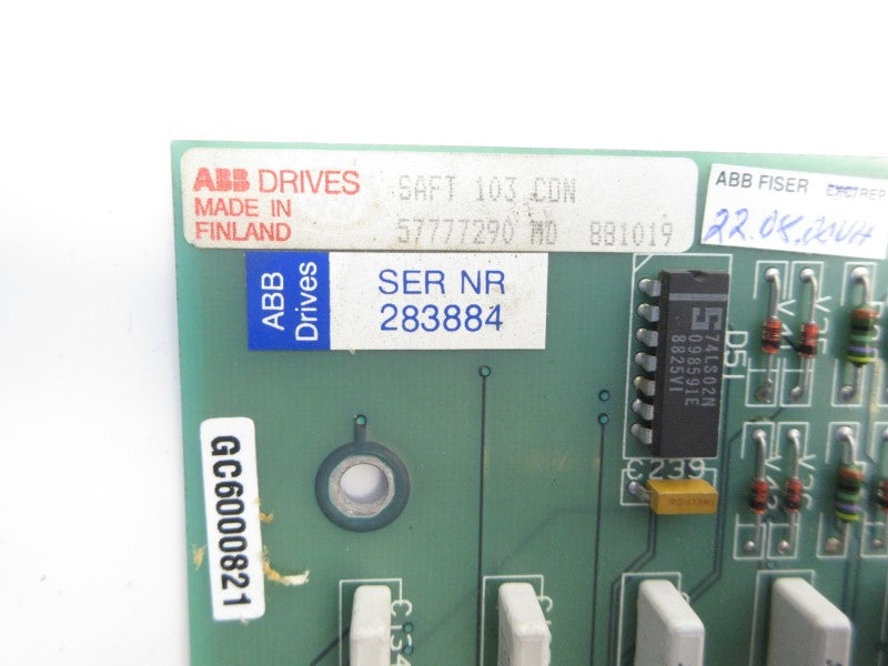 ABB 57777290 SAFT103CON UNMP