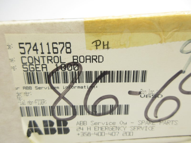 ABB 57411678 SGEA1000 NSMP